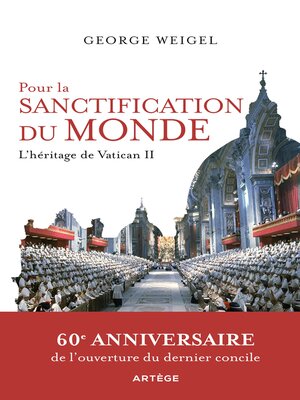 cover image of Pour la sanctification du monde